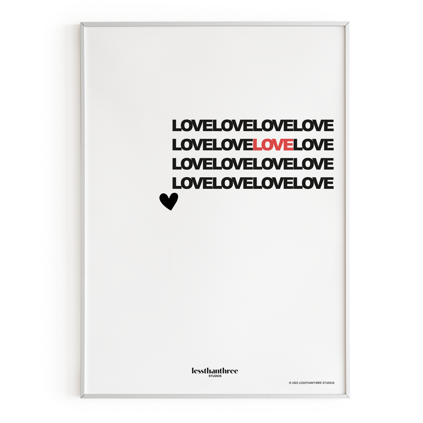 "SPREAD MORE LOVE" PRINTS